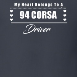 My Heart Belongs To A 1994 Corsa Driver Dark Color T Shirt