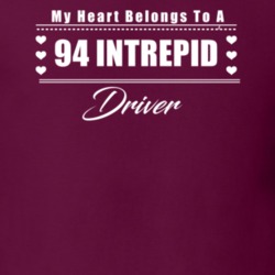 My Heart Belongs To A 1994 Intrepid Driver Dark Color T Shirt