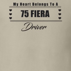 My Heart Belongs To A 1975 Fiera Driver Light Color T Shirt