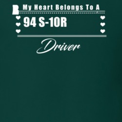 My Heart Belongs To A 1994 S-10 Blazer Driver Dark Color T Shirt