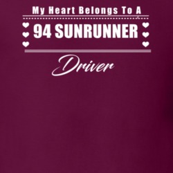 My Heart Belongs To A 1994 Sunrunner Driver Dark Color T Shirt