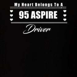 My Heart Belongs To A 1995 Aspire Driver Dark Color T Shirt