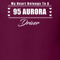 My Heart Belongs To A 1995 Aurora Driver Dark Color T Shirt
