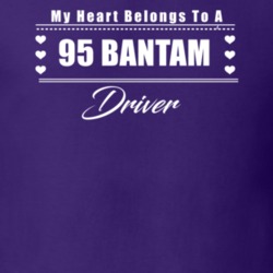 My Heart Belongs To A 1995 Bantam Driver Dark Color T Shirt