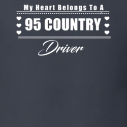 My Heart Belongs To A 1995 Country Driver Dark Color T Shirt