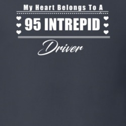 My Heart Belongs To A 1995 Intrepid Driver Dark Color T Shirt