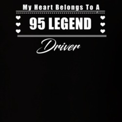 My Heart Belongs To A 1995 Legend Driver Dark Color T Shirt