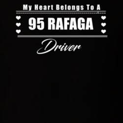 My Heart Belongs To A 1995 Rafaga Driver Dark Color T Shirt