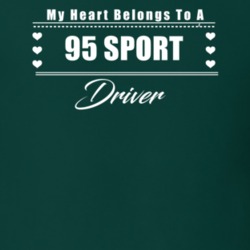 My Heart Belongs To A 1995 Sport Driver Dark Color T Shirt