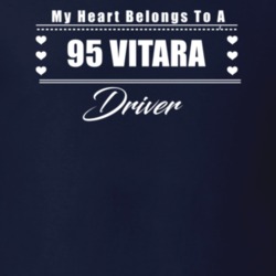 My Heart Belongs To A 1995 Vitara Driver Dark Color T Shirt