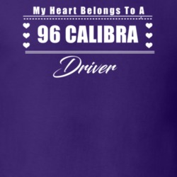 My Heart Belongs To A 1996 Calibra Driver Dark Color T Shirt