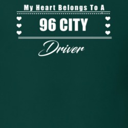 My Heart Belongs To A 1996 City Driver Dark Color T Shirt