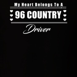 My Heart Belongs To A 1996 Country Driver Dark Color T Shirt