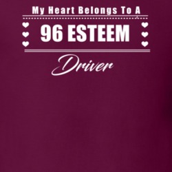 My Heart Belongs To A 1996 Esteem Driver Dark Color T Shirt
