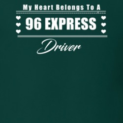 My Heart Belongs To A 1996 Express Driver Dark Color T Shirt