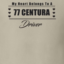 My Heart Belongs To A 1977 Centura Driver Light Color T Shirt