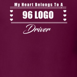 My Heart Belongs To A 1996 Logo Driver Dark Color T Shirt