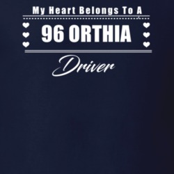 My Heart Belongs To A 1996 Orthia Driver Dark Color T Shirt