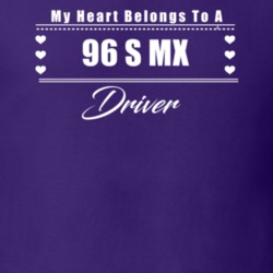 My Heart Belongs To A 1996 S Mx Driver Dark Color T Shirt