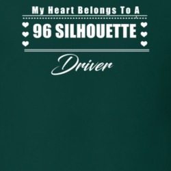 My Heart Belongs To A 1996 Silhouette Driver Dark Color T Shirt