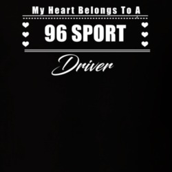 My Heart Belongs To A 1996 Sport Driver Dark Color T Shirt