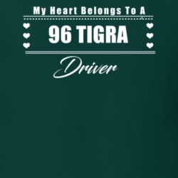 My Heart Belongs To A 1996 Tigra Driver Dark Color T Shirt