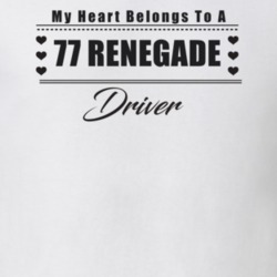 My Heart Belongs To A 1977 Renegade Driver Light Color T Shirt