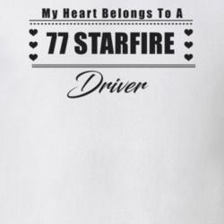 My Heart Belongs To A 1977 Starfire Driver Light Color T Shirt