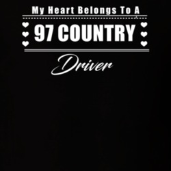 My Heart Belongs To A 1997 Country Driver Dark Color T Shirt