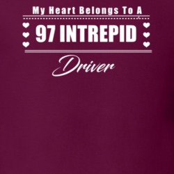 My Heart Belongs To A 1997 Intrepid Driver Dark Color T Shirt