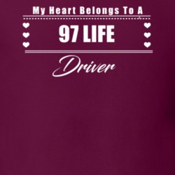 My Heart Belongs To A 1997 Life Driver Dark Color T Shirt