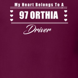 My Heart Belongs To A 1997 Orthia Driver Dark Color T Shirt