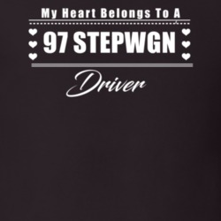 My Heart Belongs To A 1997 Stepwgn Driver Dark Color T Shirt