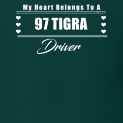 My Heart Belongs To A 1997 Tigra Driver Dark Color T Shirt