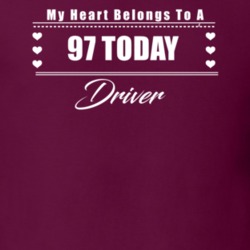My Heart Belongs To A 1997 Today Driver Dark Color T Shirt