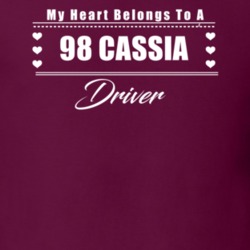 My Heart Belongs To A 1998 Cassia Driver Dark Color T Shirt