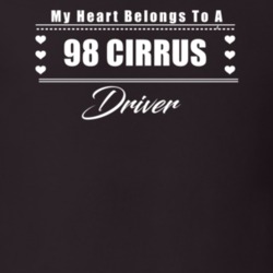My Heart Belongs To A 1998 Cirrus Driver Dark Color T Shirt