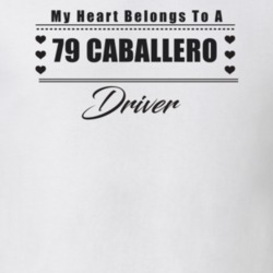 My Heart Belongs To A 1979 Caballero Driver Light Color T Shirt