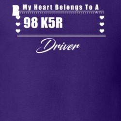 My Heart Belongs To A 1998 K5 Blazer Driver Dark Color T Shirt