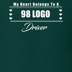 My Heart Belongs To A 1998 Logo Driver Dark Color T Shirt