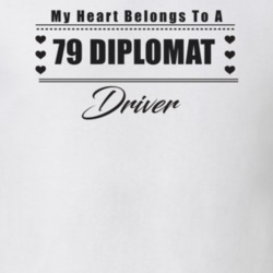 My Heart Belongs To A 1979 Diplomat Driver Light Color T Shirt