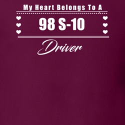 My Heart Belongs To A 1998 S-10 Driver Dark Color T Shirt