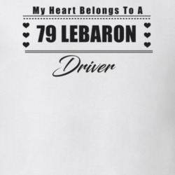 My Heart Belongs To A 1979 Lebaron Driver Light Color T Shirt