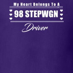 My Heart Belongs To A 1998 Stepwgn Driver Dark Color T Shirt