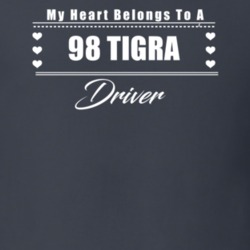 My Heart Belongs To A 1998 Tigra Driver Dark Color T Shirt