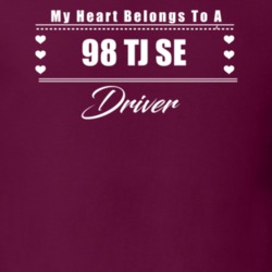 My Heart Belongs To A 1998 Tj Se Driver Dark Color T Shirt