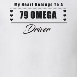 My Heart Belongs To A 1979 Omega Driver Light Color T Shirt