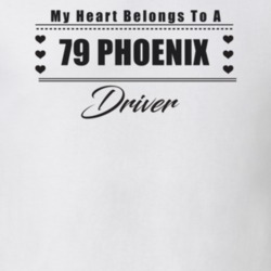 My Heart Belongs To A 1979 Phoenix Driver Light Color T Shirt