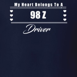 My Heart Belongs To A 1998 Z Driver Dark Color T Shirt