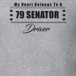 My Heart Belongs To A 1979 Senator Driver Light Color T Shirt